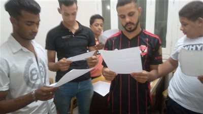 مسابقة في الرسم الحر بمركز شباب الجزازرة بالمراغة 