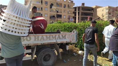 محافظة الجيزة توجه حملاتها المكبرة بجنوب وحدائق الأهرام 