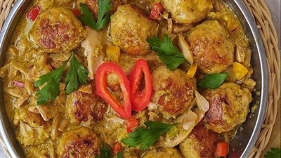 لعشاق التوابل| طريقة عمل كفتة الدجاج بالكاري اللذيذة