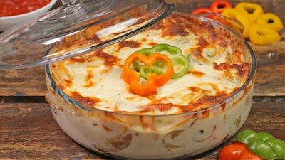 لعشاق المأكولات البحرية| طريقة عمل طاجن جمبري بالجبنة والكريمة