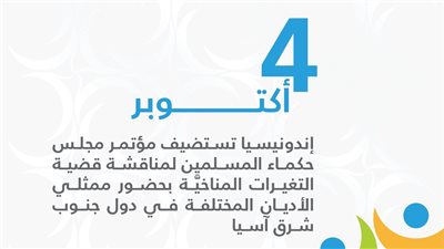 مجلس حكماء المسلمين ينظم مؤتمرا لمناقشة قضية التغيرات المناخيَّة بإندونيسيا