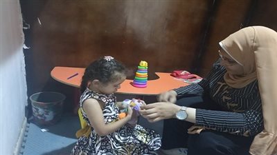 الشباب والرياضة تواصل سلسلة جلساتها لتنمية المهارات والتكامل الحسي بمراكز التخاطب بأسيوط