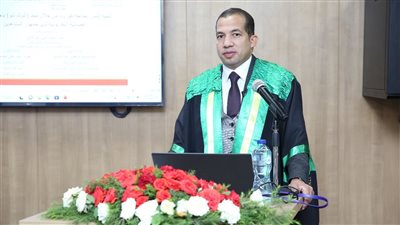 عمر علم الدين يحصل على الدكتوراه بـ