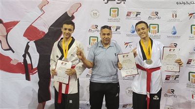 فضية وبرونزية.. حصاد أسيوط في بطولة الجمهورية للتايكندو
