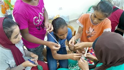 30 فتاة يشاركن فى ورشة عمل شعبة التوجية بأسيوط