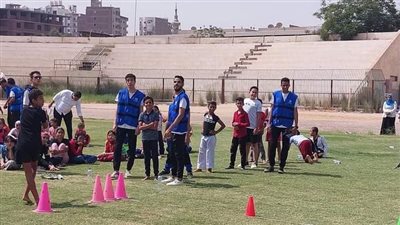إجراء اختبارات انتقاء المواهب بمشروع البطل الأولمبي 
