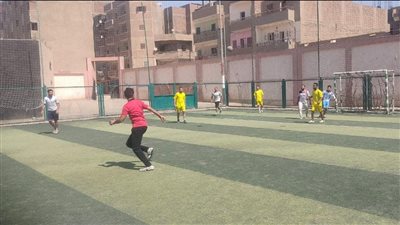 حى السلام بفوز بتصفيات اللقاءات الرياضية بإدارة شباب منفلوط 