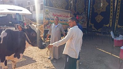 انطلاق فعاليات القافلة البيطرية المجانية لقرى حياة كريمة والأكثر احتياجًا بكفر الشيخ