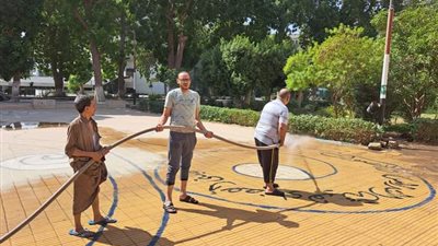 كلية تربية أسيوط تستعد لاستقبال الطلاب للعام الدراسي الجديد