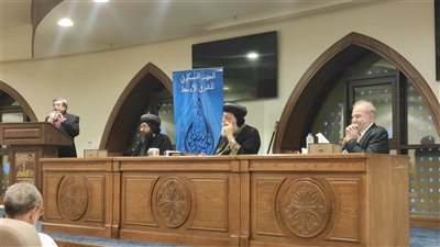 القس رفعت فكري يلقي كلمة في حفل المعهد المسكوني (شاهد)