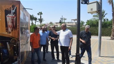 سكرتير البحر الأحمر يتابع أعمال التطوير بالغردقة 