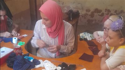 انطلاق فعاليات ورشة الأعمال الفنية لذوي الهمم بمركز صدفا بأسيوط