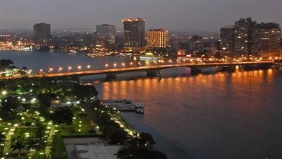 الحالة المرورية بكوبري أكتوبر
