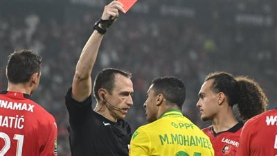 بعد طرد مصطفى محمد .. نانت يخسر من رين بثلاثية في الدوري الفرنسي