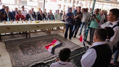 محافظ جنوب سيناء يشهد احتفالية طلاب التربية الخاصة بطور سيناء