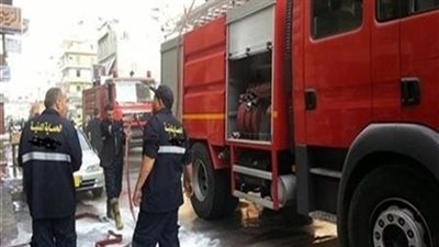 حريق مروع.. تفاصيل اندلاع النيران في السوق التجاري بالسيدة زينب 