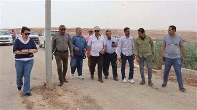 رئيس مياه أسيوط يتابع الأعمال النهائية لمحطة معالجة القوصية