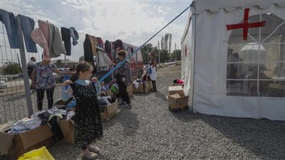 الصليب الأحمر: عاصمة كاراباخ شبه خالية بعد نزوح جماعي