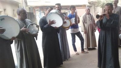 فرقة القوصية للآلات الشعبية تواصل الاحتفال بذكرى المولد النبوي الشريف 