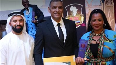 مصطفى هدهود يحصد جائزة شخصية العام في إفريقيا