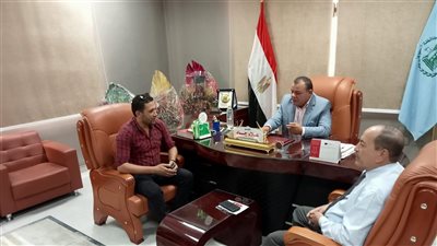 علاء جاد يلتقى بمستثمر نادى ساحل سليم الرياضى