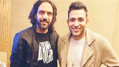 بهاء سلطان برفقة تامر حسين في أغنية 