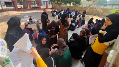 قومي المرأة بأسيوط يستخرج 105 بطاقات رقم قومي للسيدات المعيلات بقرية جحدم