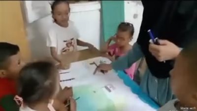 ورشة فنية بمناسبة ذكرى انتصارات أكتوبر فى بيت ثقافة بلاط بالوادي الجديد