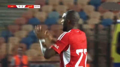 شاهد.. هدف موديست في مباراة الأهلي وإنبي اليوم (فيديو)