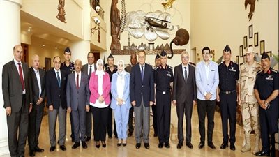 الكلية الجوية تستقبل وفدًا يترأسه محافظ الشرقية ورئيس جامعة الزقازيق لتقديم التهنئة بنصر أكتوبر 