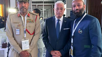 محافظ جنوب سيناء يلتقي عددًا من المشاركين بمنتدى المرونة 