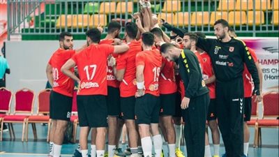 يد الأهلي يفوز على الترسانة بدوري المحترفين