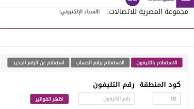 فاتورة التليفون الأرضي أكتوبر 2023.. خطوات الاستعلام إلكترونيًا