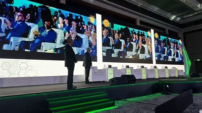 محافظ جنوب سيناء يقوم بعرض جهود الدولة في مؤتمر تغير المناخ كوب 27 بشرم الشيخ