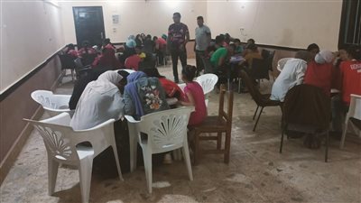 تنظيم دوري ثقافي بمركز شباب تنيدة ببلاط فى الوادي الجديد