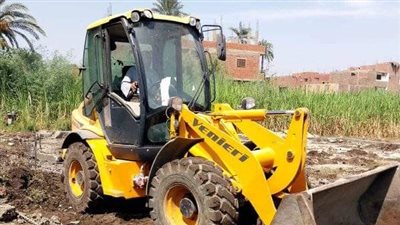 إزالة  تعد على مساحة قيراطين بالحفناوية بنجع حمادي 