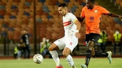 طرد لاعب البنك الأهلي في مباراة الزمالك