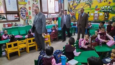 روضة مدرسة المنشأة الابتدائية بسوهاج تحصل على شهادة هيئة الاعتماد