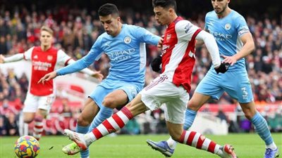 موعد مباراة مانشستر سيتى وآرسنال فى الدورى الانجليزي والقنوات الناقلة 