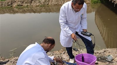 سحب وتحليل  35164 عينة مياه بالفيوم خلال سبتمبر 