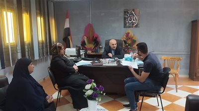 عقد اللقاء الجماهيري لخدمة المواطنين بمركز الزرقا بدمياط 