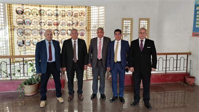 نائب رئيس جامعة الأزهر يتفقد كليتي الطب والتمريض والمدن الجامعية بدمياط