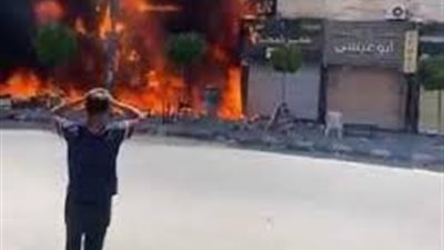 السيطرة على حريق داخل مغسلة بمستشفى بالهرم