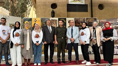 جامعة بنها تشارك فى معرض انتصارات حرب أكتوبر