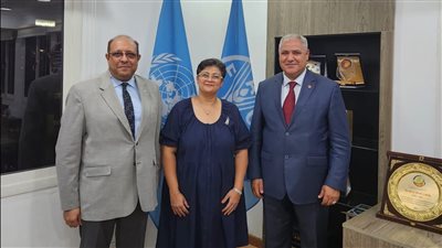 نميرة نجم تبحث مع الفاو التغيير المناخي والأمن الغذائي لإفريقيا 