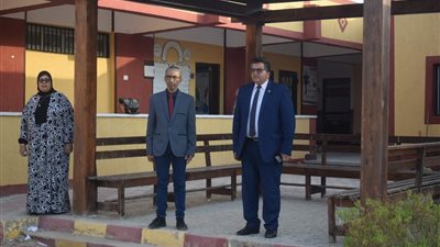 وكيل تعليم جنوب سيناء يشهد طابور الصباح بمدرسة رفاعة الطهطاوي بالطور