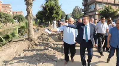 محافظ المنوفية يتفقد عدداً من المشروعات التنموية  