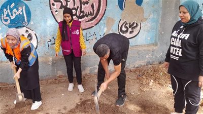 الشباب والرياضة تنفذ مشروع الخدمة العامة لتشجير ودهانات مراكز الشباب بأسيوط