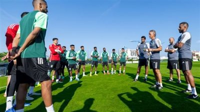آخر استعدادت منتخب السعودية قبل مواجهة نيجيريا الودية 