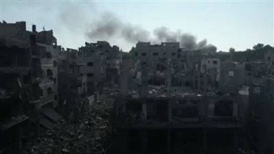 صور جوية للدمار الكبير في أحياء قطاع غزة (شاهد) 